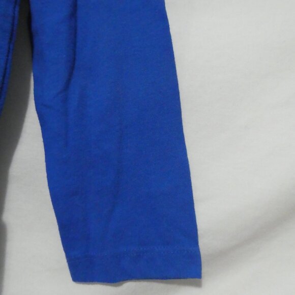 OLD NAVY | medium (8) | Solid Blue Long Sleeve Shirt - Picture 9 of 16